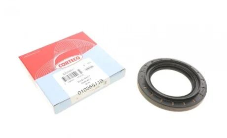 Сальник дифференціала VW Touareg 2.5-6.0 02-18/Alfa Romeo 159 1.9-3.2 05-11 (50x8/80x12mm) CORTECO 01036511B