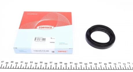 Сальник півосі (L) Toyota Land Cruiser 96-07 (47x69x10/16.5) CORTECO 19035153B