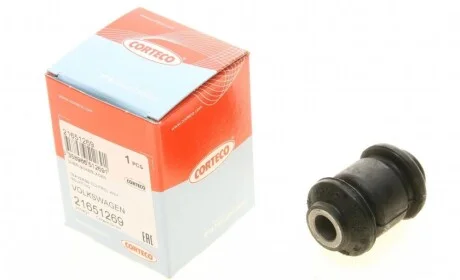Сайлентблок важеля (переднього/знизу/спереду) Audi/Skoda/VW 88- CORTECO 21651269