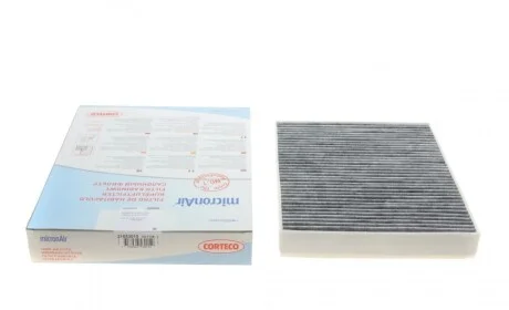 Фільтр салону VW T5 03-15/T6 15-/Porsche Cayenne 02-10/Audi Q7 06-15 (вугільний) CORTECO 21653015