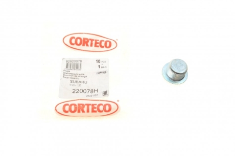 Пробка слива смазки CORTECO 220078H