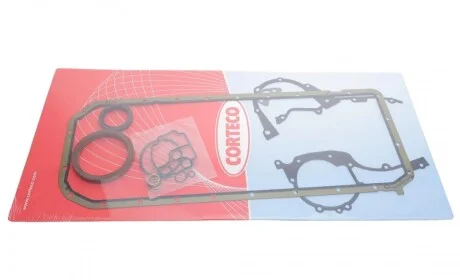 Комплект прокладок (нижній) BMW 3 (E36/E46)/5 (E39)/7 (E38) 95-01 M50/M52 CORTECO 428633P