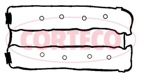 OPEL прокладка клап.кришки 2.5 V6 94- CORTECO 440474P