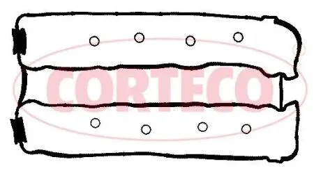 OPEL прокладка клап.кришки 2.5 V6 94- CORTECO 440474P