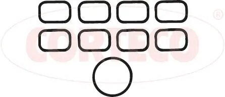 Прокладка колектора, комплект CORTECO 49121611 (фото 1)