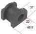 MITSUBISHI втулка стабілізатора 22mm Lancer X,Outlander II,C-Crosser CORTECO 49363593 (фото 2)