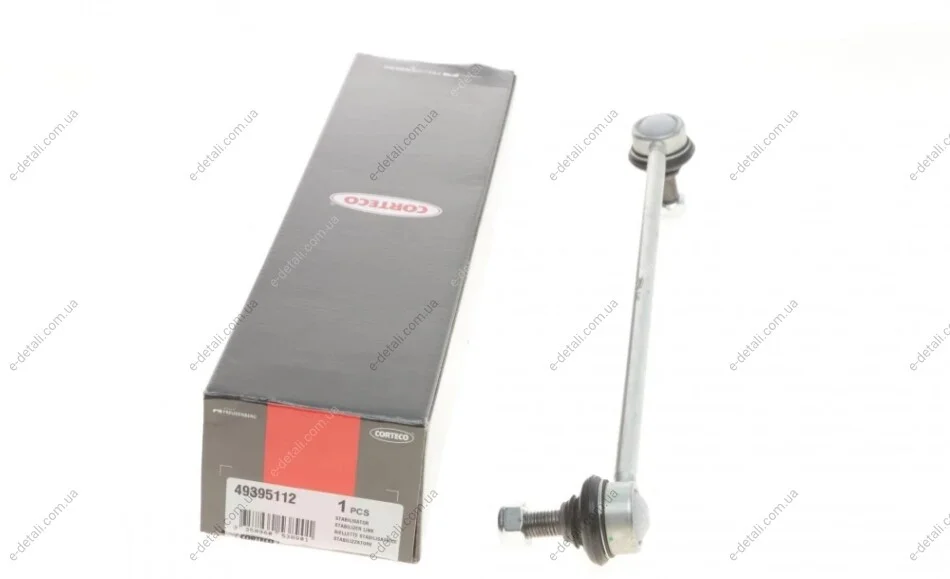 Тяга стабилизатора (переднего) Audi A3/Q3/Skoda Octavia/SuperB/VW Caddy/Passat/Tiguan/Touran 03- CORTECO 49395112 (фото 1)