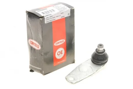 Опора шаровая (передняя/снизу) Renault Kangoo 97- (болт 10mm) CORTECO 49398656