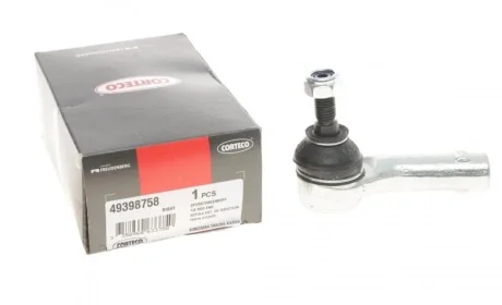 Наконечник тяги рулевой (R) Audi A3/Skoda Octavia/VW Golf IV 95-06 (правая резьба) парный №49398697 CORTECO 49398758