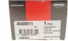 Наконечник тяги рульової (L) Citroen Berlingo 1.6/1.6HDI 08- CORTECO 49400011 (фото 5)