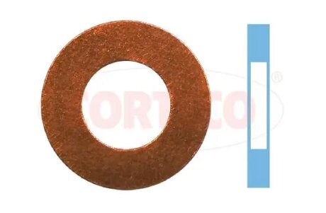 Комплект термошайб 4 шт FORD/PEUGEOT/FIAT 2,2/2,4 TDCI/HDI 2006 CORTECO 49430708