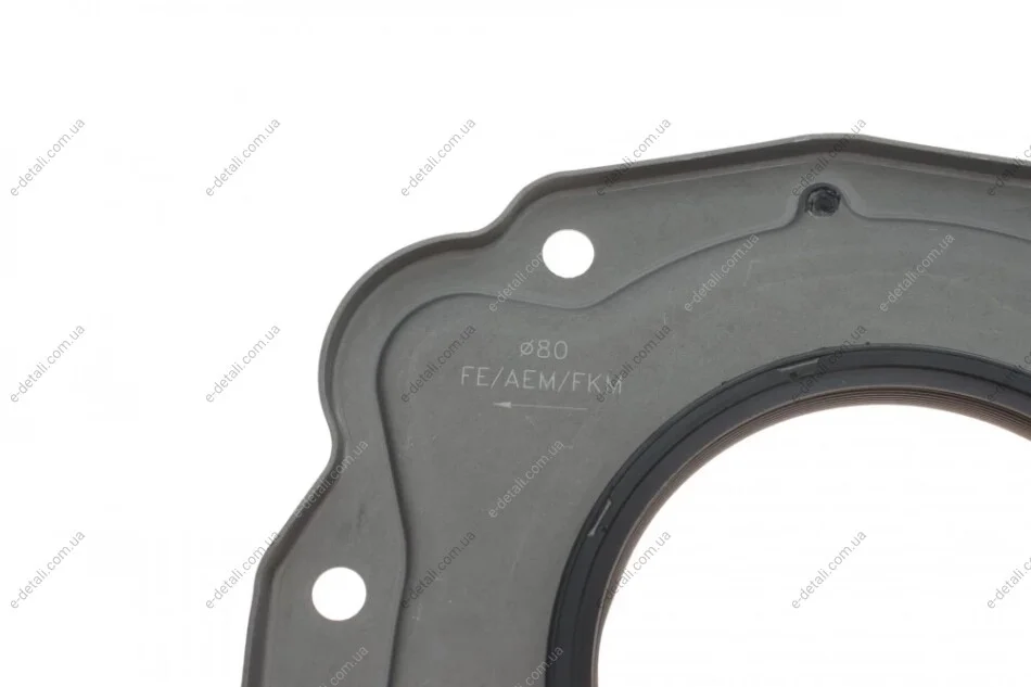 Сальник коленвала (задний) Ford Fiesta/FocusIII/Mondeo/Connect 1.0 12- (80x130.7x22.8) CORTECO 49436962 (фото 1)