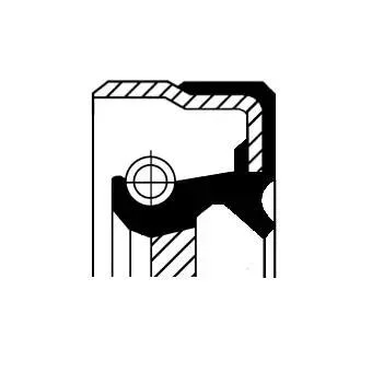 Сальник диференціала CITROEN, DS, PEUGEOT, BDAT2.1SLPTRKF 30,0X47,0X8,0 (вир-во Corteco) CORTECO 49492213 (фото 1)