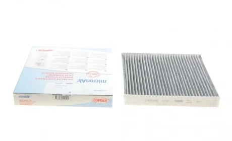 Фільтр салону Honda Accord 03-/CR-V/Civic 06-/Haval H2/H6 13-/Great Wall H6 11- (вугільний) CORTECO 8000 0404