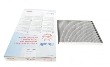 Фильтр салона Hyundai Accent III 05-10/i30 11-/KIA Ceed 12- (угольный) CORTECO 80000814