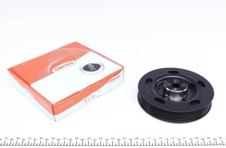 Шків колінвалу VW T5/VW Golf VI/Audi A6 2.0TSI/2.0GTI/2.0TFSI 04- (d=143mm) CORTECO 8000 1120