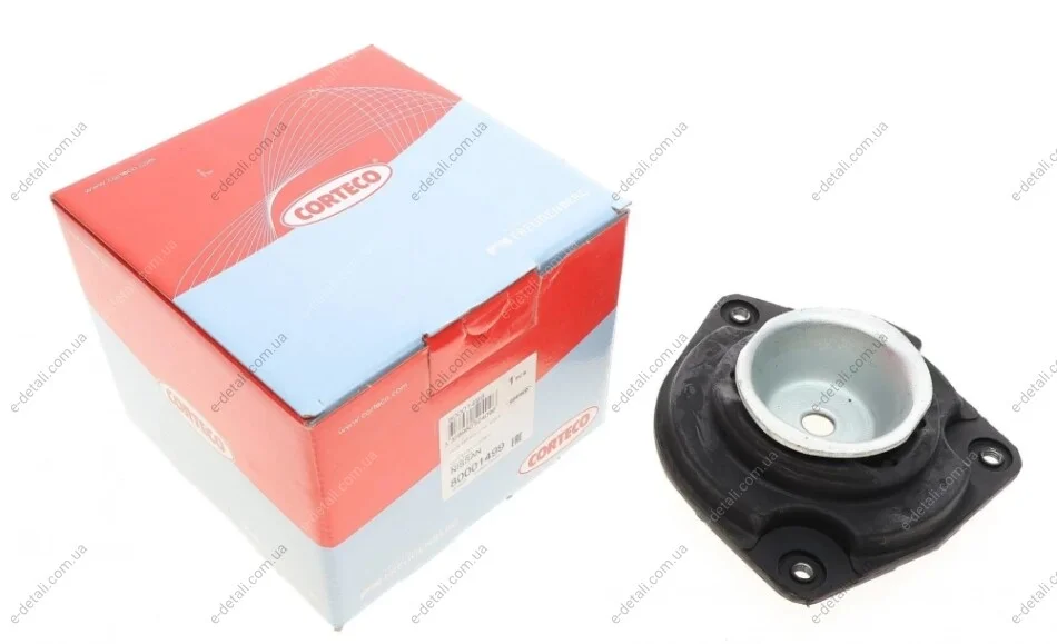 Подушка амортизатора (переднего) Nissan Micra/Renault Clio 1.4/1.5dCi/1.6 16V 03- (R) CORTECO 80001499 (фото 1)