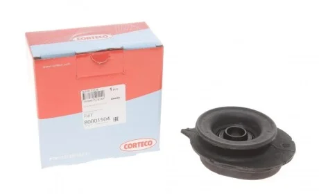 Подушка амортизатора (переднього) + підшипник Fiat Panda/Punto 99- CORTECO 80001504