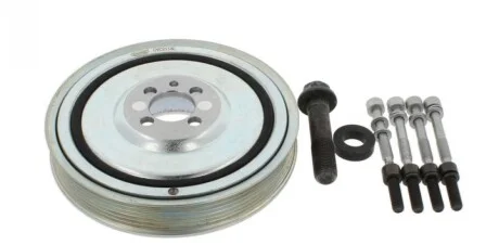 Шкив коленвала Fiat Doblo 1.9TD 01- (169x30) 6PK (с болтами) CORTECO 80004910