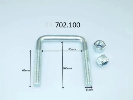U-Болт рессоры (стремянка) Citroen Jumper/Fiat Ducato/Peugeot Boxer (94-06) (99. CS Germany 99702100