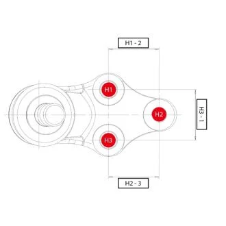 Опора кульова Fiat Doblo 01- (вир-во) CTR CB0603