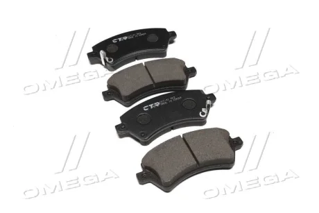Колодки тормоза Toyota Corolla (E11), Corolla (E12U, E12J) передн. OLD CKT-41 (выр-во) CTR GK1055