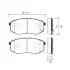 Колодка гальм. передн. Hyundai Sonata 09-20 i20/i45 KIA K5 (вир-во) CTR GK1369 (фото 1)