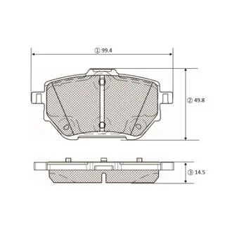 Колодки торм Toyota Corolla 19- задн. OLD CKT-192 (пр-во) CTR GK1460