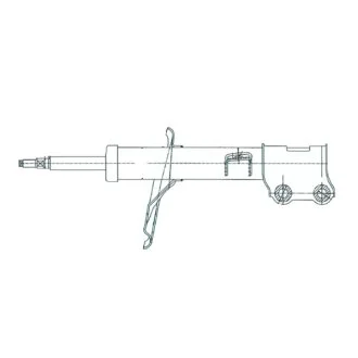 Амортизатор перед. R газ. Hyundai i30 07- OE: 546612L200 OLD CYKH-512-G (вир-во) CTR GY0709G