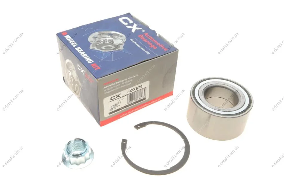 Підшипник маточини (передньої/задньої) VW Touareg 02-10 (+ABS) (51x96x50) CX CX679 (фото 1)