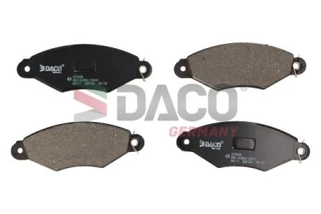 Колодки гальмівні дискові пер. DACO Germany 323938