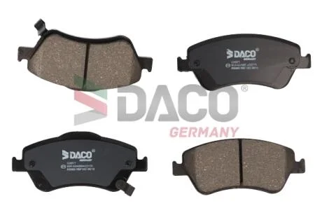 Колодки гальмівні дискові пер. DACO Germany 324571