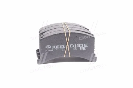 Колодки тормозные 1102 перед (к-т 4шт) Intelli Dafmi DAFMI / INTELLI D110E