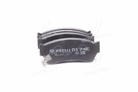 Колодка тормозов. диск. SUZUKI SWIFT передн. (выр-во Intelli) DAFMI / INTELLI D174E