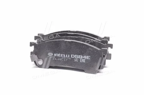 Тормозные колодки дисковые DAFMI / INTELLI D594E