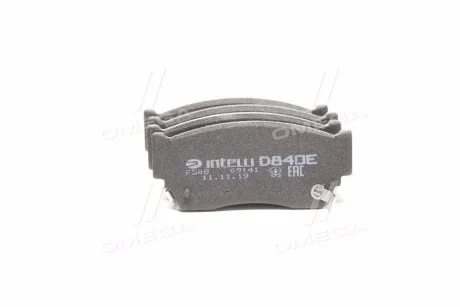 Колодка торм. диск. NISSAN Sunny передн. (пр-во Intelli) DAFMI / INTELLI D840E