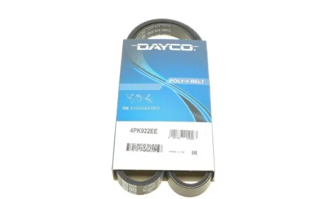 Ремінь генератора Fiat Ducato/Peugeot Boxer 2.2JTD/HDi 06- DAYCO 4PK922EE