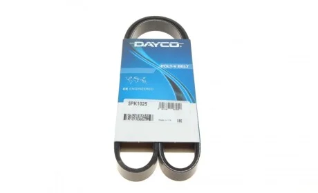 Ремінь генератора Mazda 626 1.8i 92-97 DAYCO 5PK1025