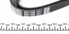 Ремень генератора Mitsubishi Galant 2.0/2.4 GDI 96-04 DAYCO 5PK1330 (фото 4)