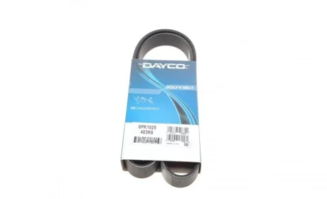 Ремень генератора Peugeot Boxer 2.5D/TD 94-02 (ALT,PS) DAYCO 6PK1025
