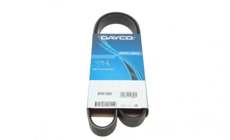 Ремень генератора VW Caddy 1.4-1.6 95-10 DAYCO 6PK1069