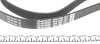 Ремінь генератора VW Golf/VW Bora 2.3 -00 (-AC) DAYCO 6PK1290 (фото 3)
