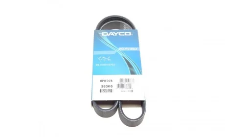 Ремінь генератора Citroen Berlingo/VW Golf III 1.4-2.0i 91- DAYCO 6PK975
