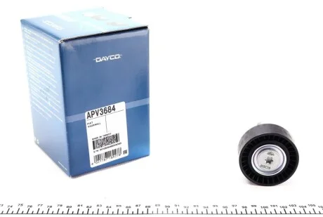 Ролик ременя генератора (направ.) Fiat Doblo/Peugeot Bipper 1.3 HDi/MJET/CDTI 07- DAYCO APV3684