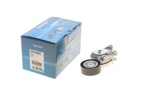 Натяжник ременя генератора Citroen Berlingo/ Peugeot Partner 1.6 HDI 08- (65х36,7) DAYCO APV3685