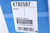Ролик ГРМ Renault Megane/Scenic 1.9D 08- (натяжний) (67х30.5) DAYCO ATB2567 (фото 6)