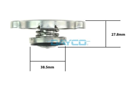 CHRYSLER Кришка охолоджуючого бачка C300,Voyager,Dodge Caliber,Nitro,Jeep Grand Cherokee II,III DAYCO DRC017