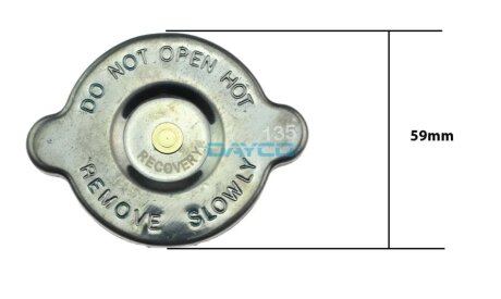 DB пробка радіатора Sprinter, W201/124. DAYCO DRC018