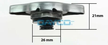 TOYOTA пробка радіатора (0.9b)DAEWOO,MAZDA DAYCO DRC019