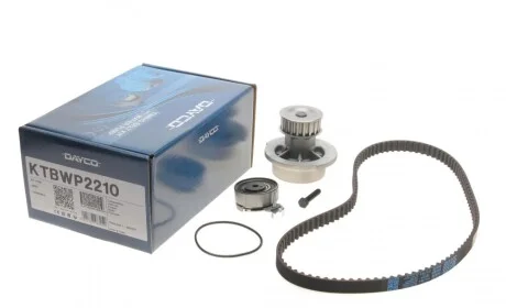 Комплект ременя ГРМ + водяна помпа DAYCO KTBWP2210